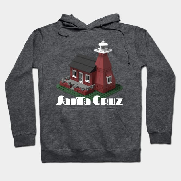 Santa Cruz Lighthouse Hoodie by cpratorius